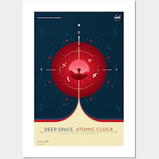 Atomic Clock NASA Artwork Posters and Art